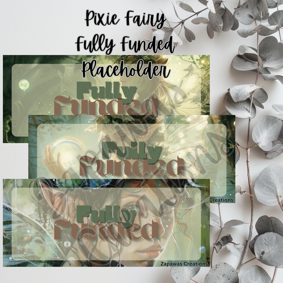 Complete Budget Bundle | Digital Download | Cash Budget Bundle | Pixie Fairy Theme