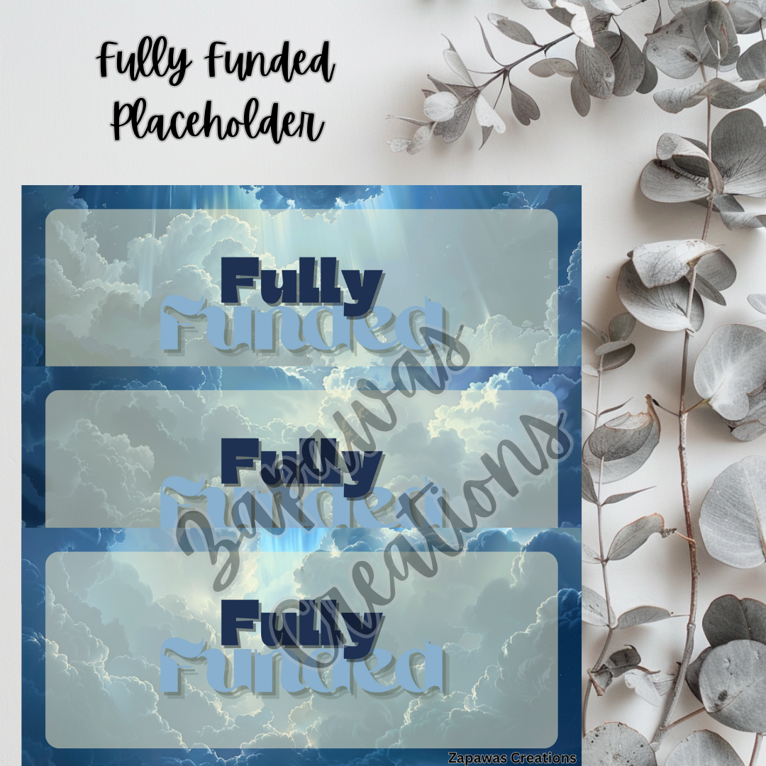 Complete Budget Bundle | Digital Download | Cash Budget Bundle |Rain Cloud Theme