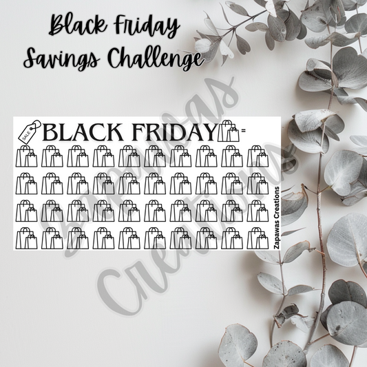 Black Friday Savings Challenge | Digital Download | Cash Budgeting | PDF