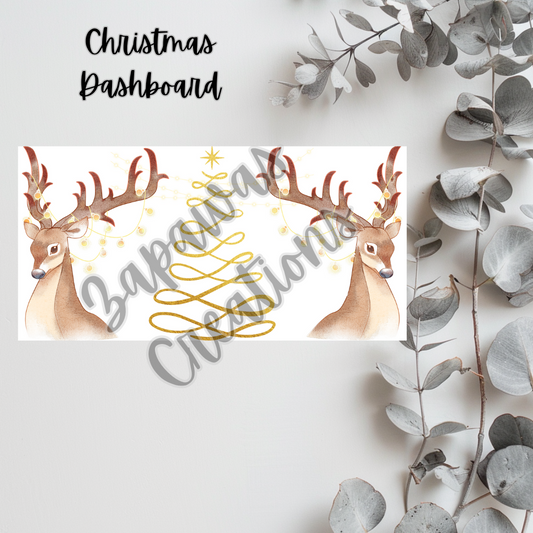 Christmas Dashboard 6x3 | Digital Download | Cash Budgeting | Printable