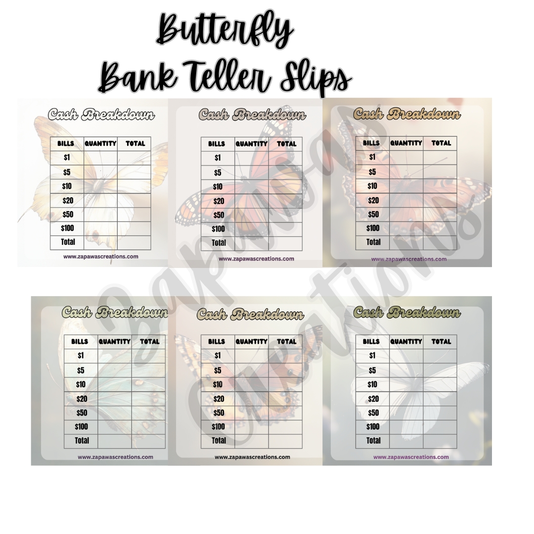 Butterfly Complete Budget Bundle | Digital Download | Cash Budget Bundle