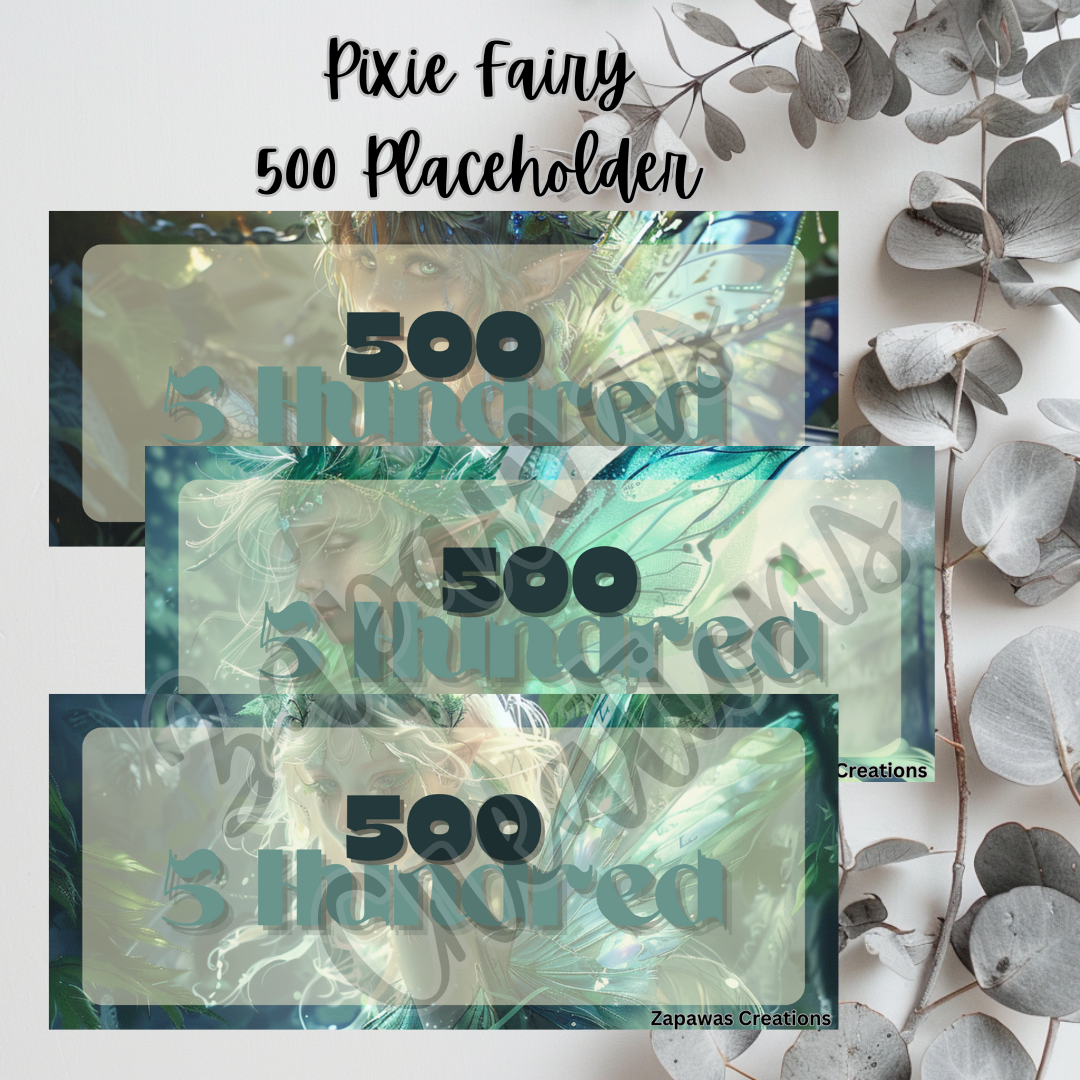 Complete Budget Bundle | Digital Download | Cash Budget Bundle | Pixie Fairy Theme