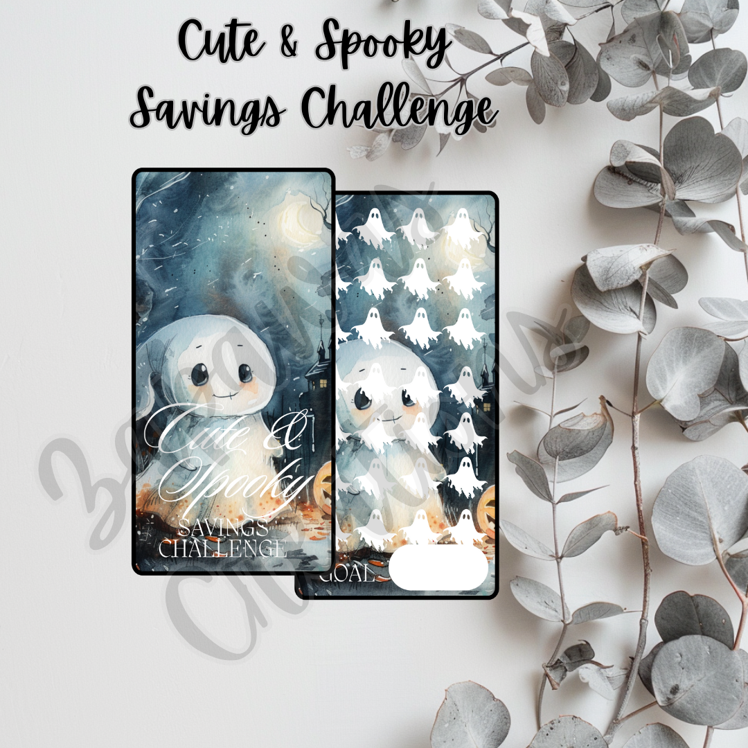 Cute & Spooky Savings Challenge | Digital Download | Cash Budgeting | PDF