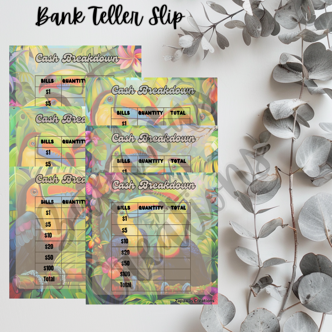 Complete Budget Bundle | Digital Download | Cash Budget Bundle | Toucan Theme