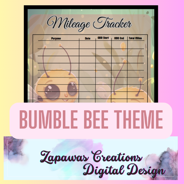 Small Business PDF Bundle | Bumble Bee Theme | Set of 4 | Digital Download | Tracker | Printable